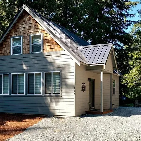 New Modern Cabin! 5Mi To Mt Rainier National Park! Hot Tub & Wifi Ashford Extérieur photo