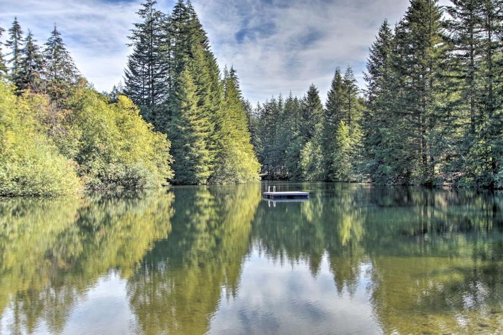 New Modern Cabin! 5mi To Mt Rainier National Park! Hot Tub & Wifi Hébergement de vacances